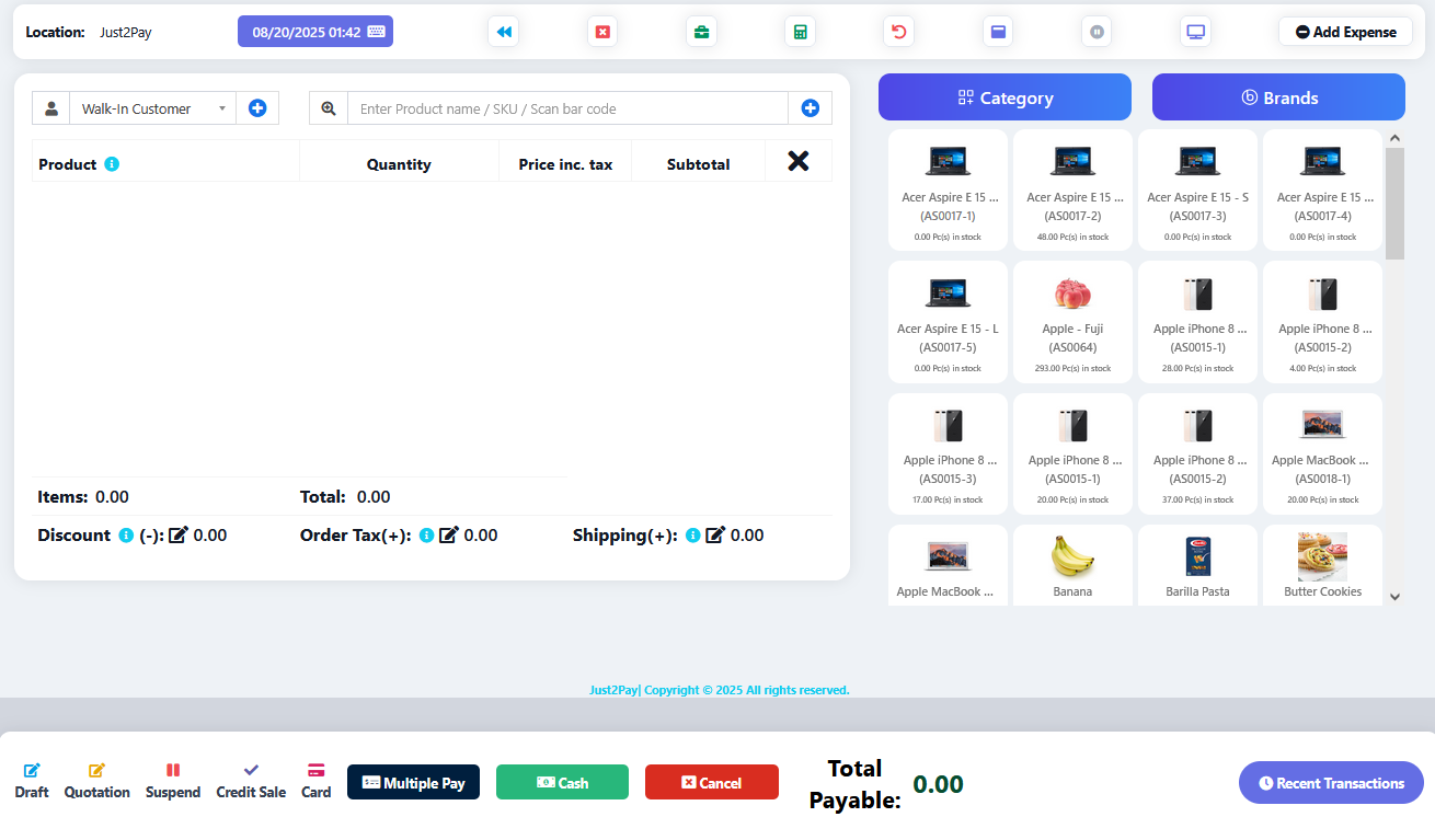 POS_ Screen